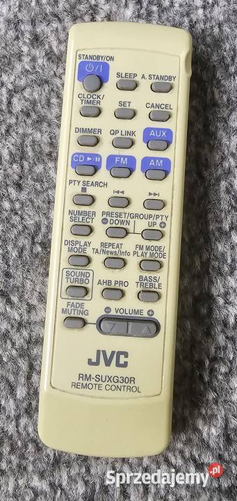 Pilot audio JVC RMSUXG30R Wysyłka małopolskie