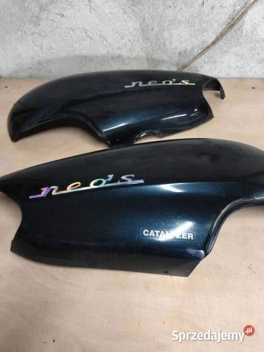 Yamaha neos 50 boczne plastiki pod siedzenia Części i akcesoria motocyklowe Łubno