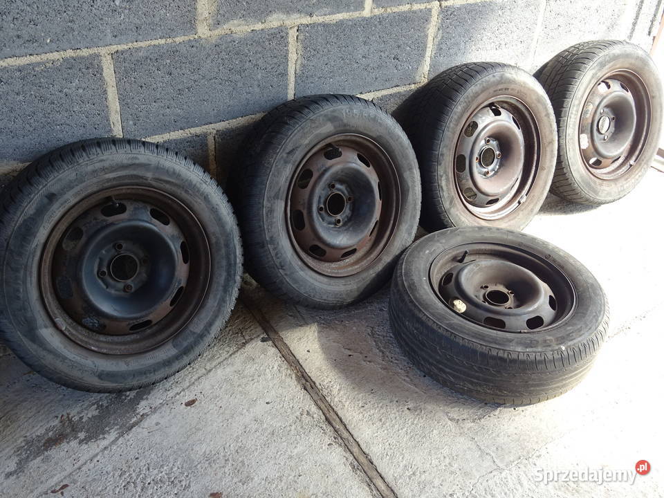 Peugeot 307 Citroen felgi koła stalowe 15 4 x Samochodowe Wieluń