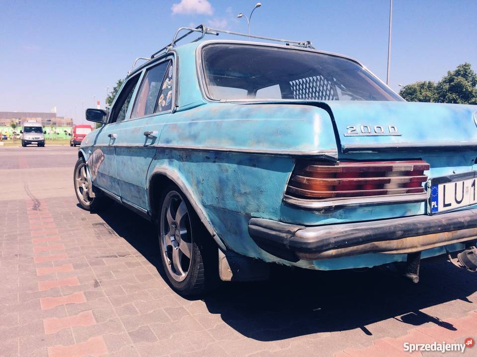 Mercedes W123 Beczka Rost Style Rat Lublin