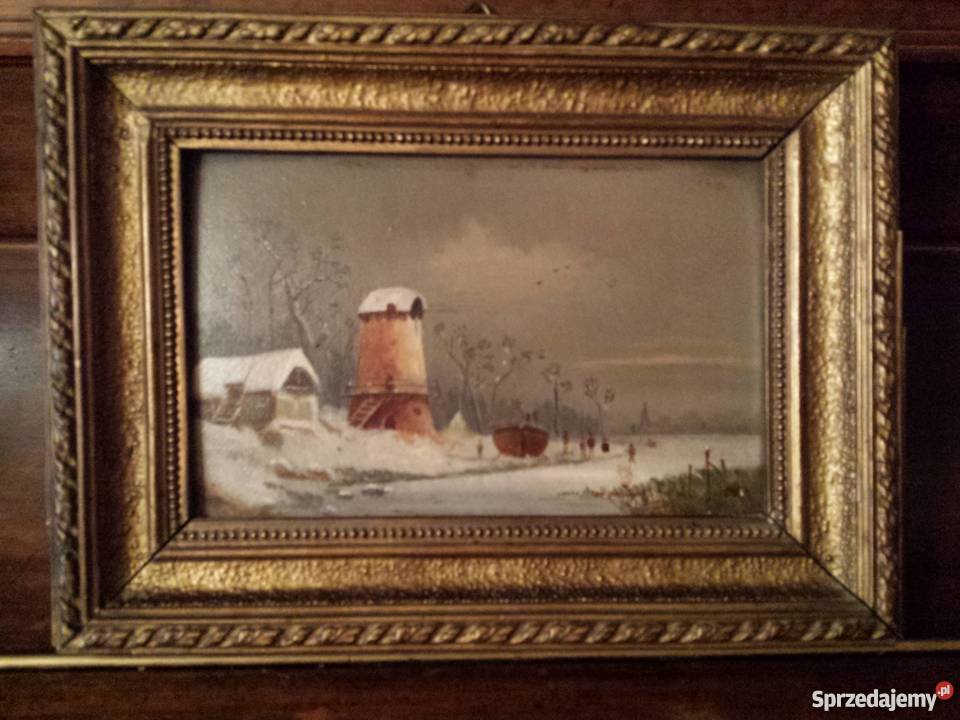 Stare obrazy wielokolorowy Gdynia