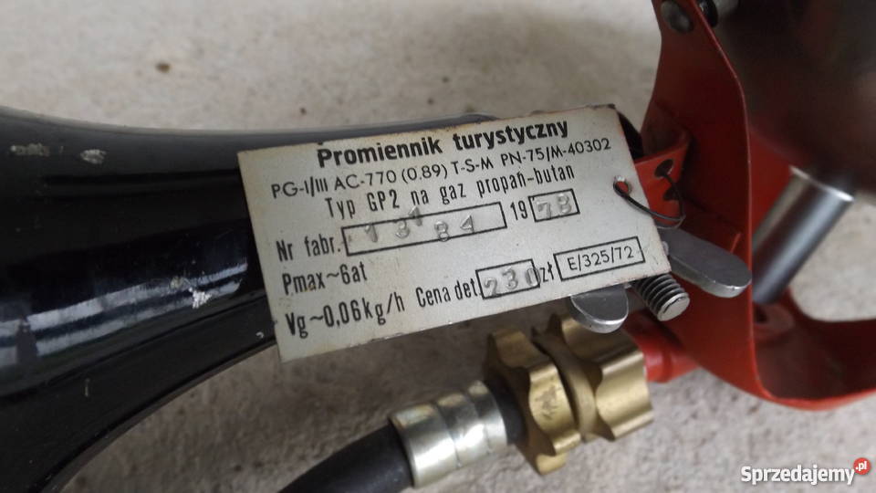 PROMIENNIK GAZOWY TURYSTYCZNY Grodziczno