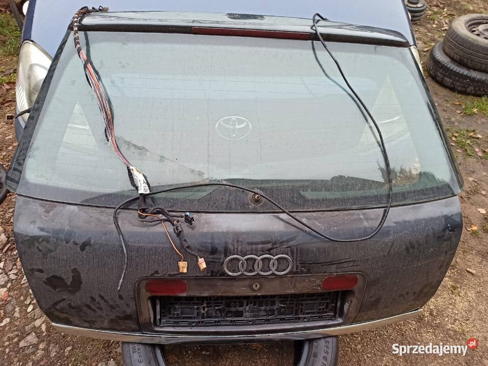 Klapa tył audi a6 c5 avant combi czarna tylna mazowieckie
