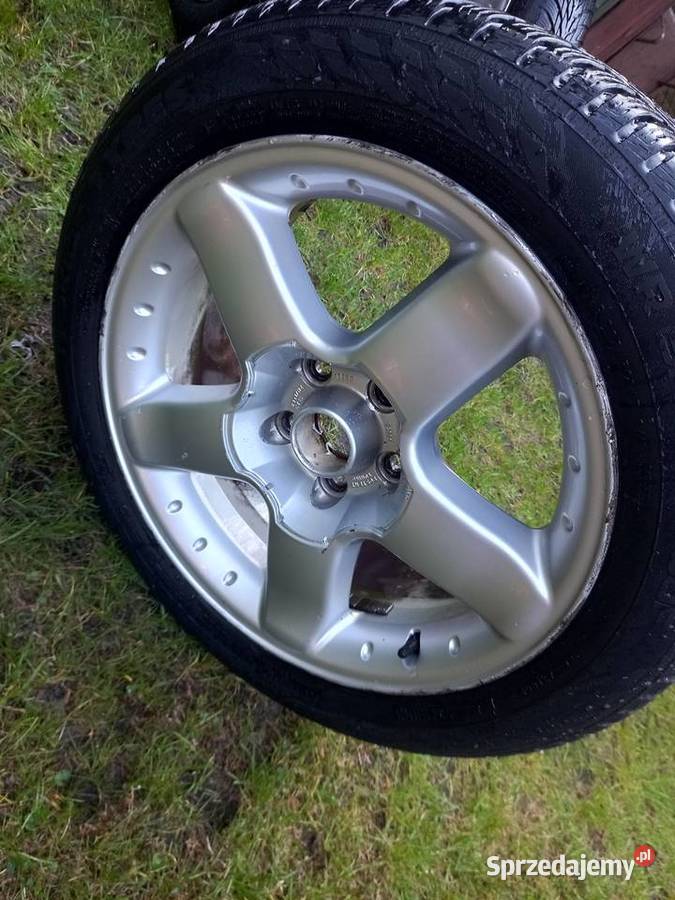 BBSy alu R17 5x1143 8J ET35 5 sztuk Średnica 17" Pruszków