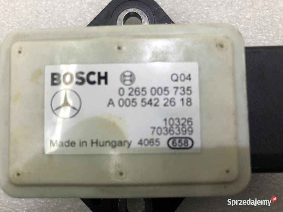 CZUJNIK SENSOR ESP A0055422618 MERCEDES W212