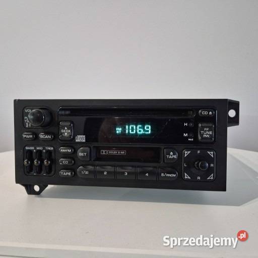 Unikatowe radio JEEP ZJ 9298 na płyty i kasety Koszalin