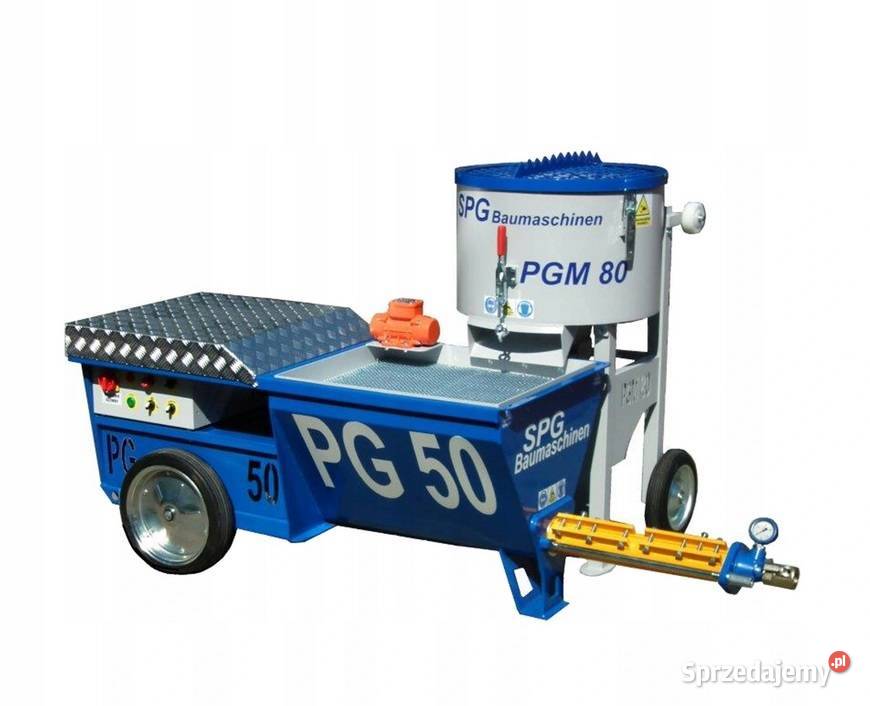 Agregat tynkarski PG50 mieszarka natrysk betonu Kraków