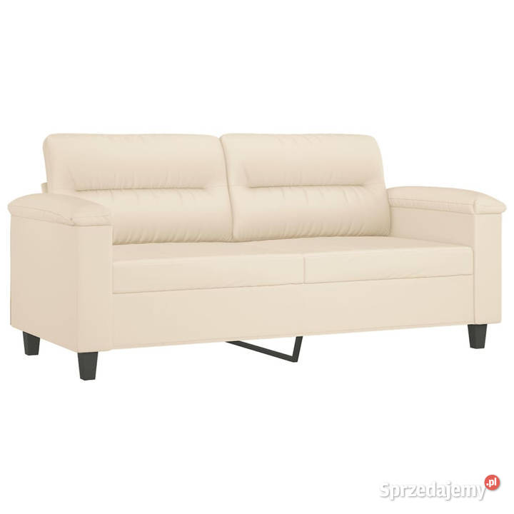Sofa 2osobowa beżowy 140 tapicerowana mikrofibrą mazowieckie