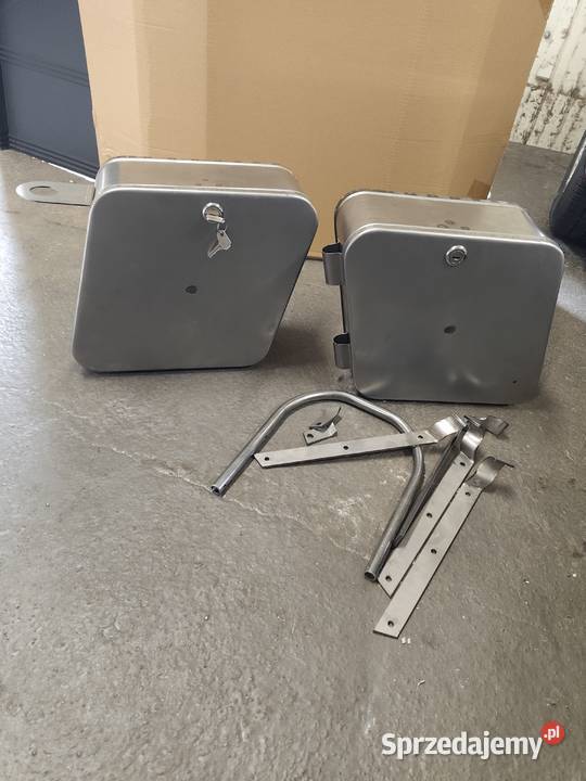 Kufry milicyjne Milicja MZ Ts Es trophy 250 Kufry