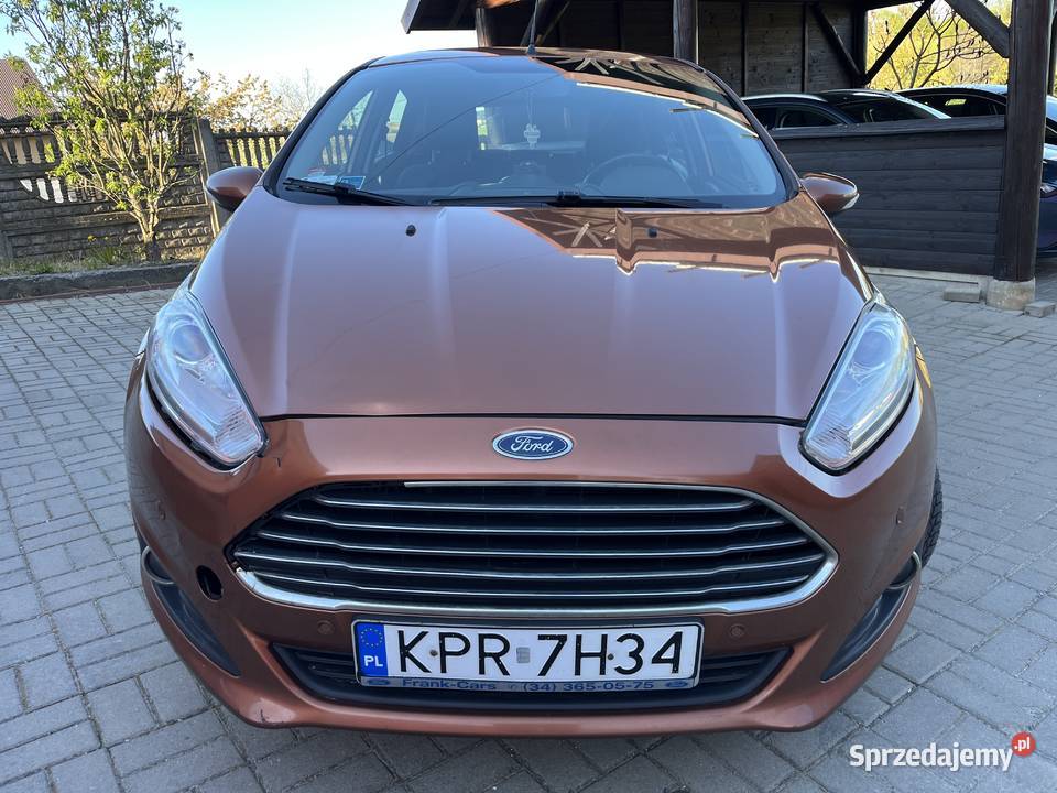 Ford Fiesta Mk7 10 EcoBoost Gold X radio Sony z Proszowice