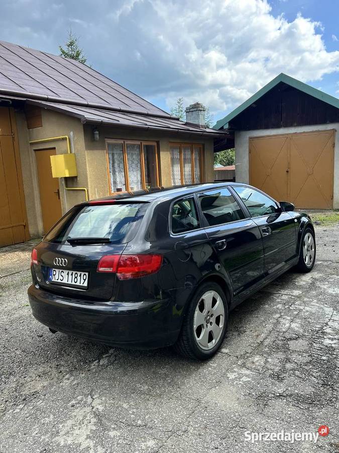 Audi a3 8p 16 Fsi 2007 benzyna 6 biegów 5 drzwi A3 podkarpackie Jasło