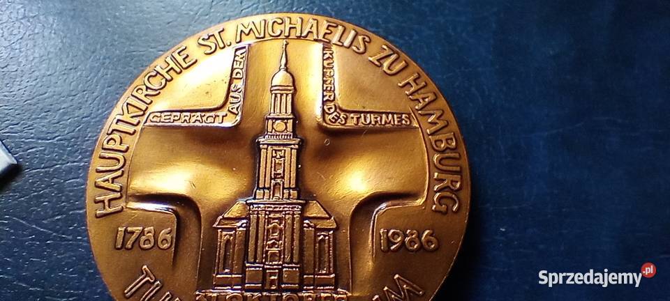 Stare monety Medal Kościół Św Michała 241 sprzedam