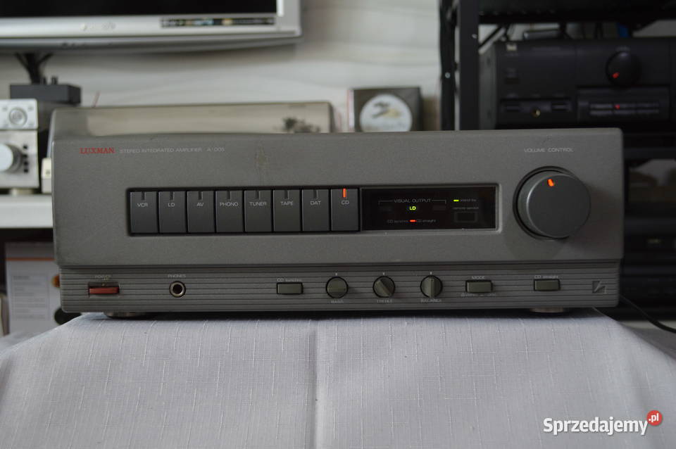 LUXMAN Wzmacniacz A005 System Midi 36 Usterka Haczów