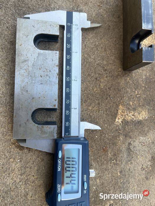 Szczęki mocujące wkładki do imadła 100 35 10 mm Tuliszków