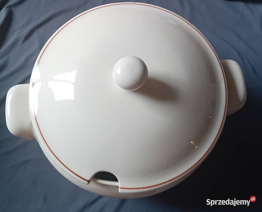 Waza z porcelitu 3 L Włocławek PRL Koźminek