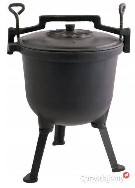 179 Kociołek żeliwny 7 litrów Zabrze