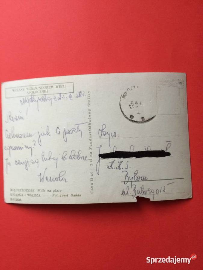 2516 Widokówka Międzyzdroje Szczecin