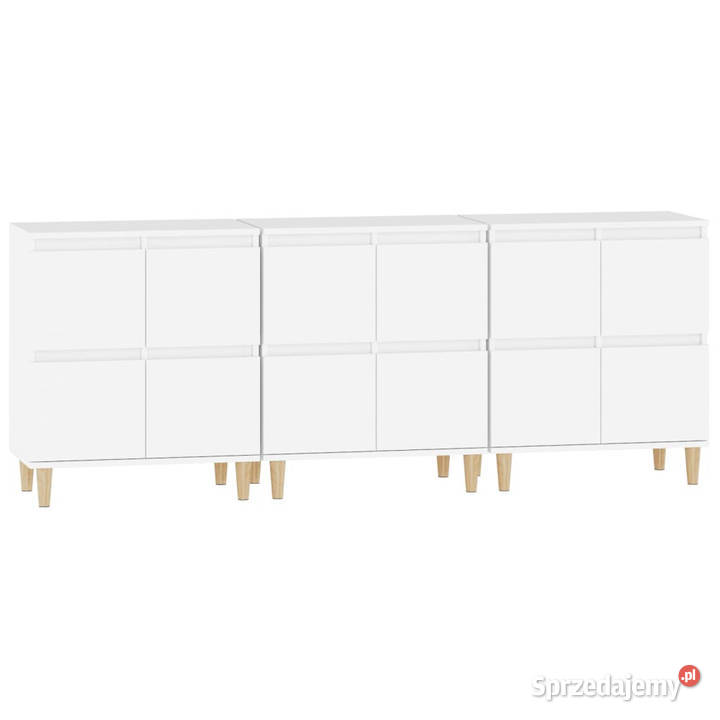 Komody 3 białe 60x35x70 materiał drewnopochodny Warszawa sprzedam