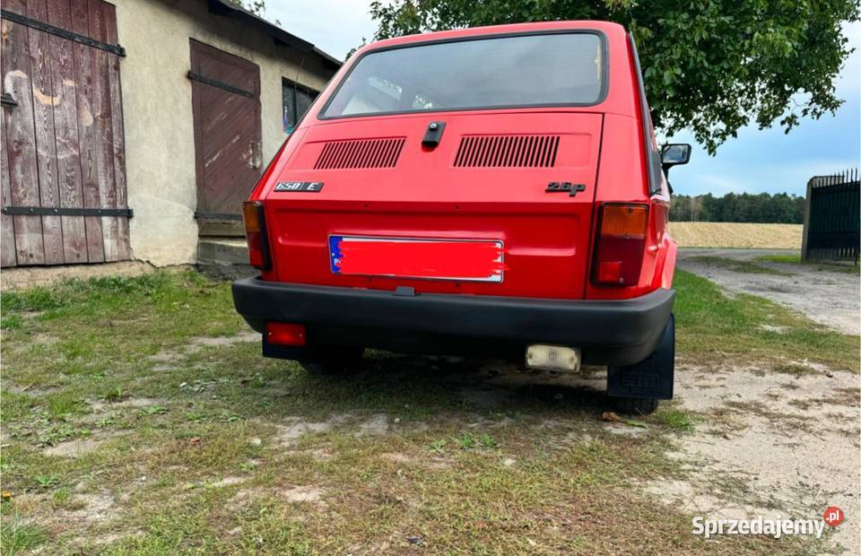 Fiat 126p FL 1991r 49000 przebiegu Folia 126 Starachowice