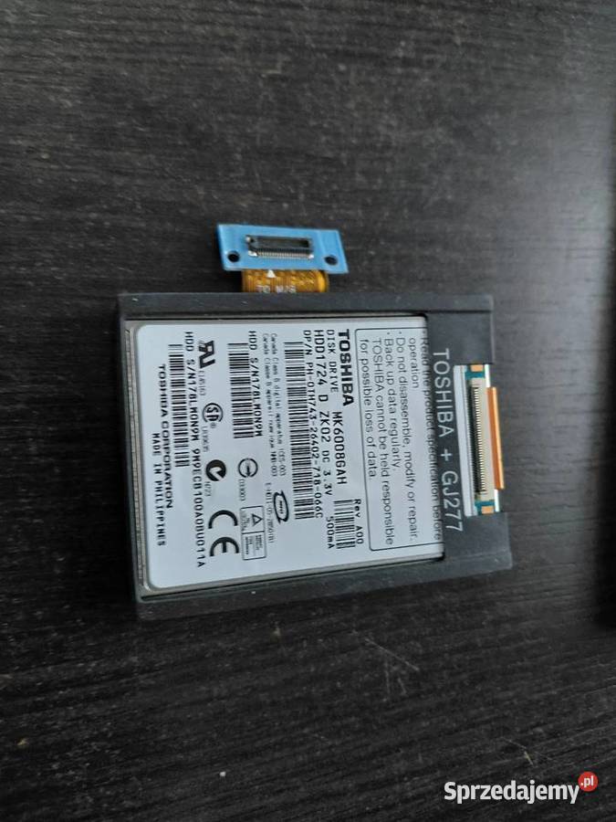 Dysk TOSHIBA 18 wewnętrzny łódzkie Grodzisk sprzedam