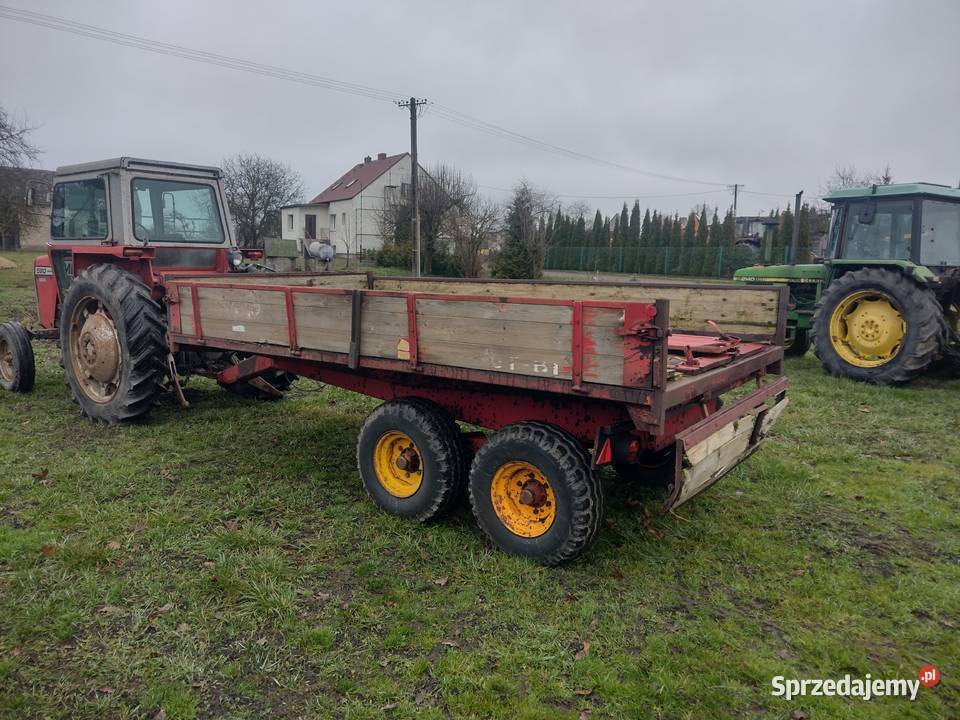 Przyczepa rolnicza Tim 6 5 tony wywrotka na tył kujawsko-pomorskie