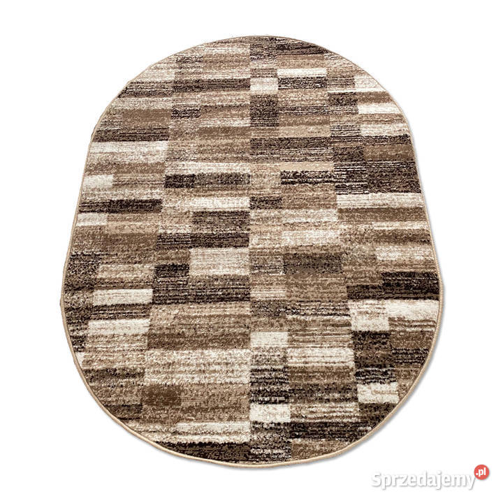 DYWAN OWALNY 160X230 GĘSTY WŁOS LAILA 15842 Białystok