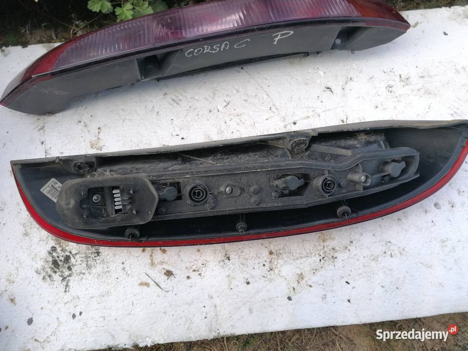 Lampy Tył Komplet Opel Corsa C osobowe Pozostałe