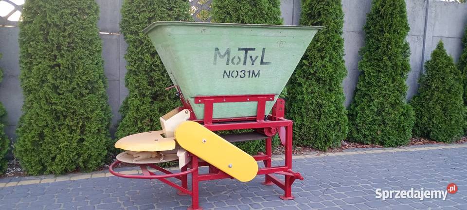 Rozsiewacz Motyl Kłos 400 600 l nieuszkodzony Rozsiewacze nawozów Lechów