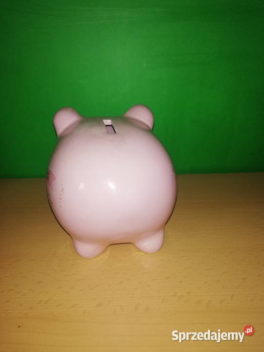 Porcelana skarbonka świnka Antyki, Sztuka, Kolekcje