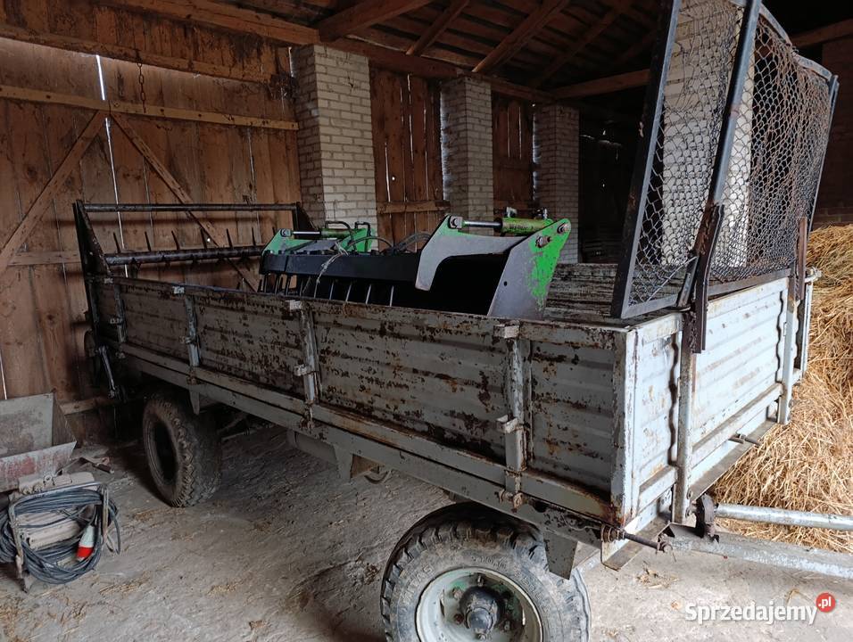 Rozrzutnik obornika dwuosiowy Czarna białostocka lubelskie Łuszczów Drugi