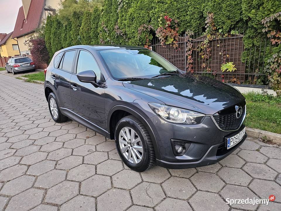 Mazda CX5 SKYACTIVD 22 150 2014 r Zarej Bogate autoalarm Ostrów Wielkopolski