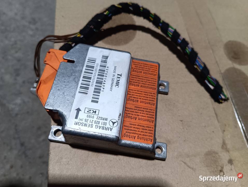 Sterownik Sensor Airbag Mercedes W202 W210 CLK Pozostałe Pozostałe wielkopolskie Mrowino
