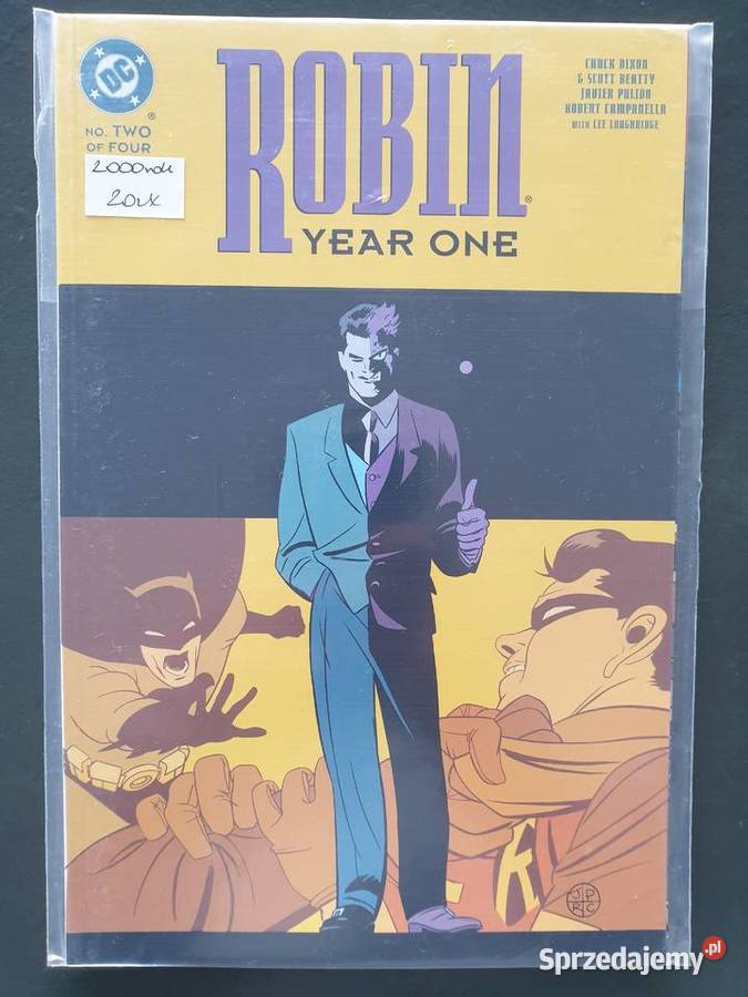 Robin Year One 3 komiksy DC USA 2000 Gdynia