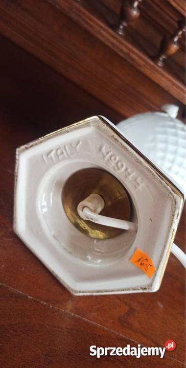 Łapka elektryczna Medalion z lwem Szkło