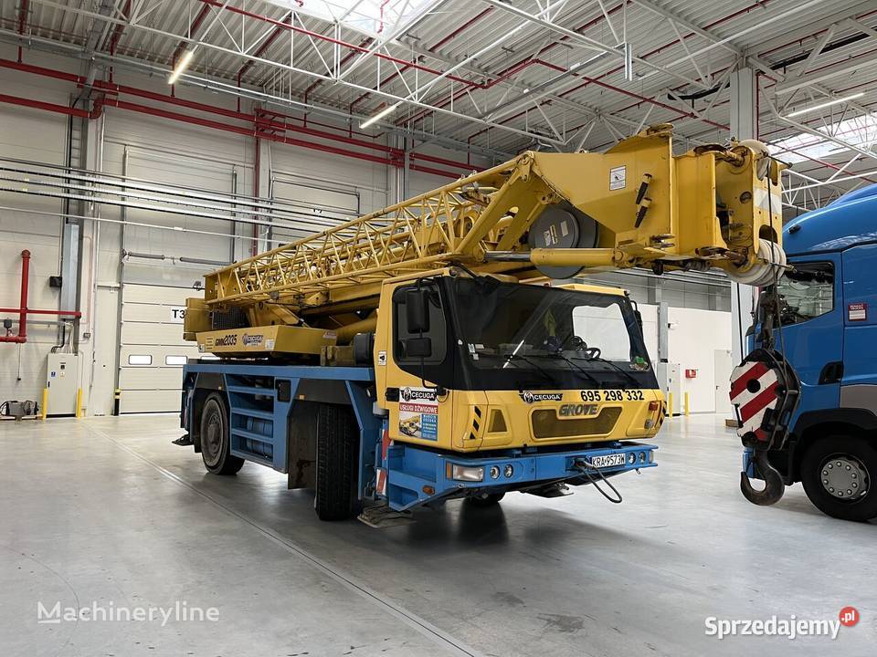 Dźwig terenowy Grove GMK 2035 E Dźwigi, podnośniki małopolskie