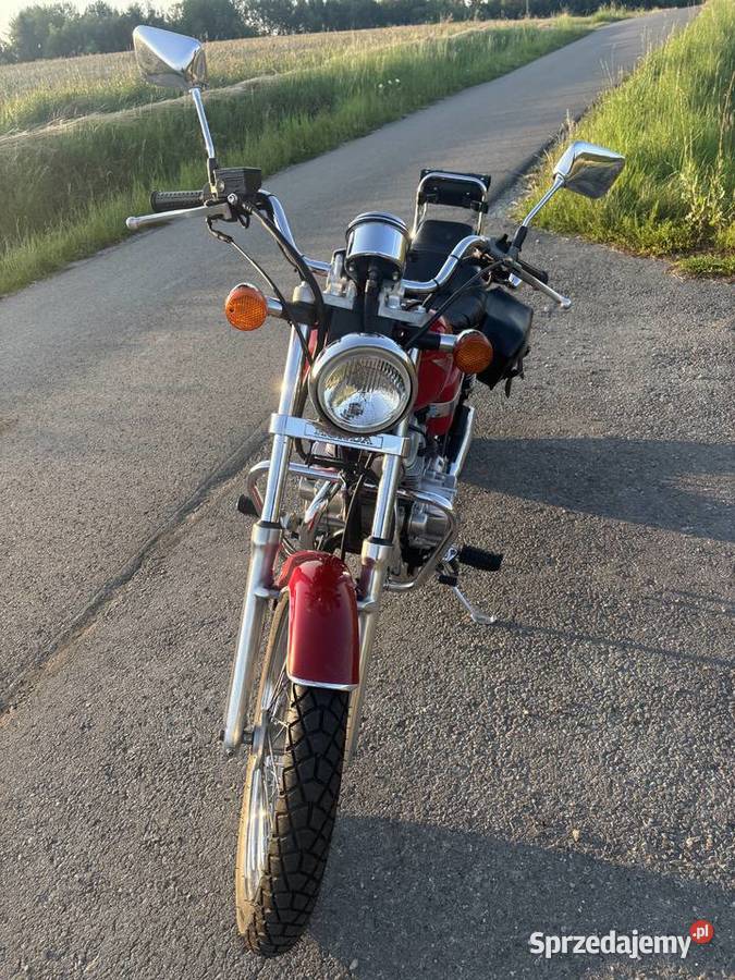 Honda rebel 125 1997 nieuszkodzony Motocykle, skutery, quady podkarpackie Rzeszów