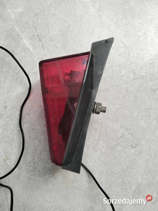 Lampka rowerowa tylna oryginał DDR Miejsce Piastowe