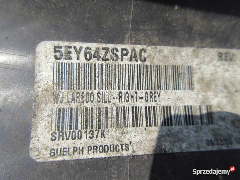 JEEP GRAND CHEROKEE 04 LISTWA PROGOWA PRAWA PROG Ruda Śląska