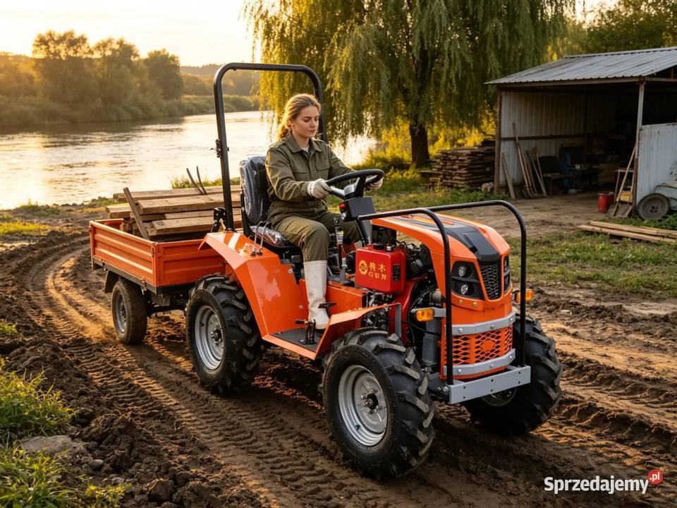 Nowy Traktor Rolniczy Diesel 18KM z PTO i TUZ – Prosto z Fabryki z Chin