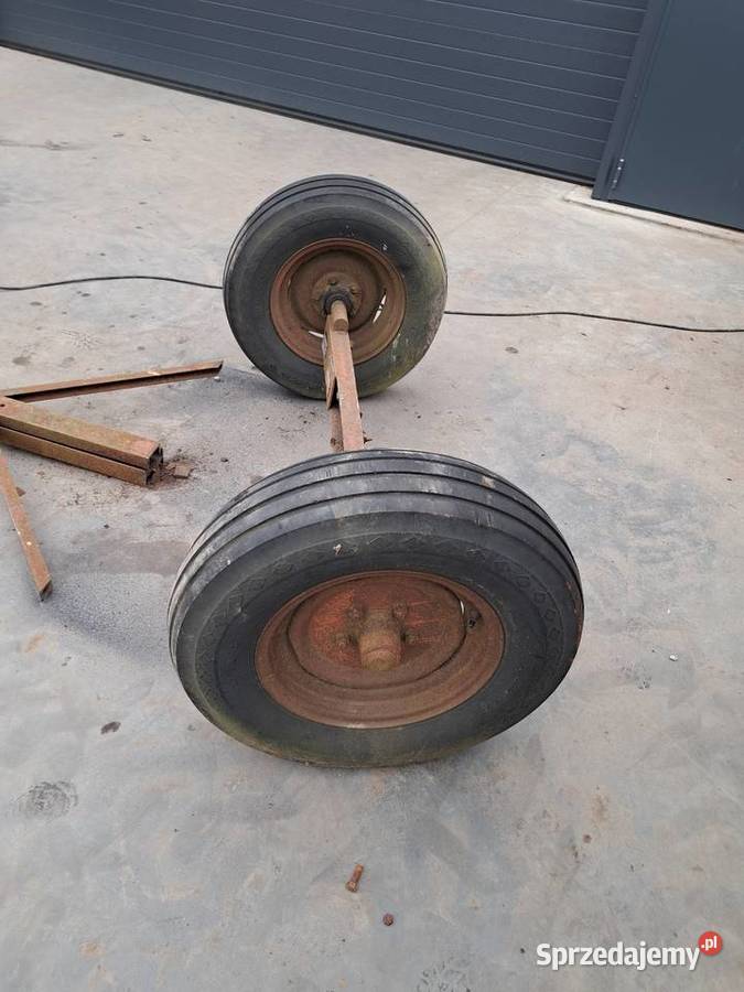 Oś z kołami 75R16 kujawsko-pomorskie Piecewo sprzedam