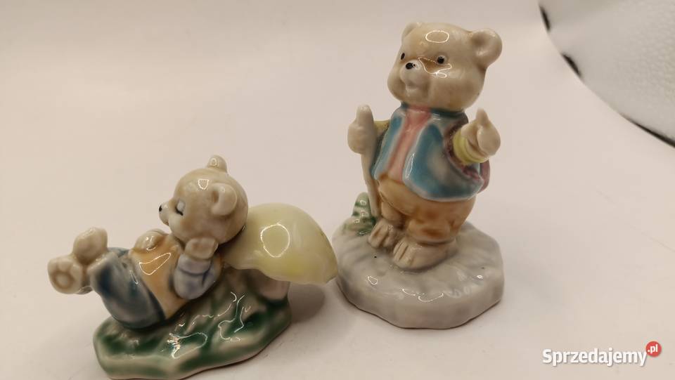 Figurka ozdoba dwa misie słodka malatura