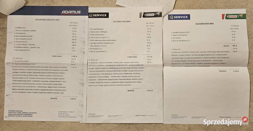 Alfa Romeo Mito 16 JTDM 120 Distinctive 2009 197000km MiTo Oświęcim