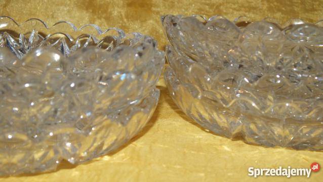 Piękne kryształowe talerzyki do ciasta6 Inowrocław