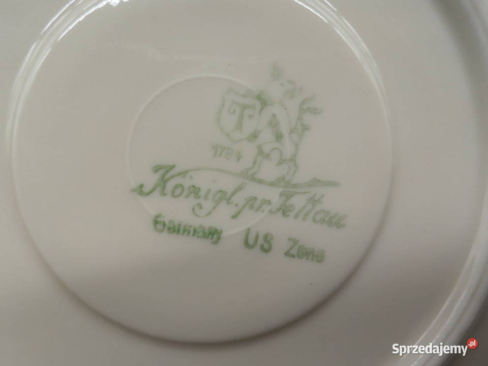 Talerzyki podstawki 4 TETTAU Porcelana i szkło Raszków