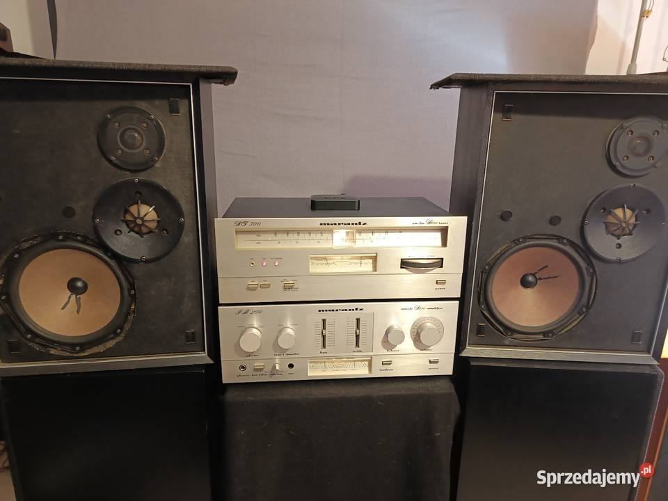 Zestaw Vintage MARANTZ PHILIPS Wieże i miniwieże pomorskie