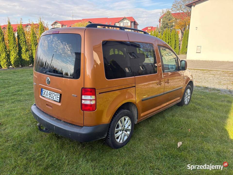 VW Caddy life automat tdi Klima hak pomorskie Sierakowice
