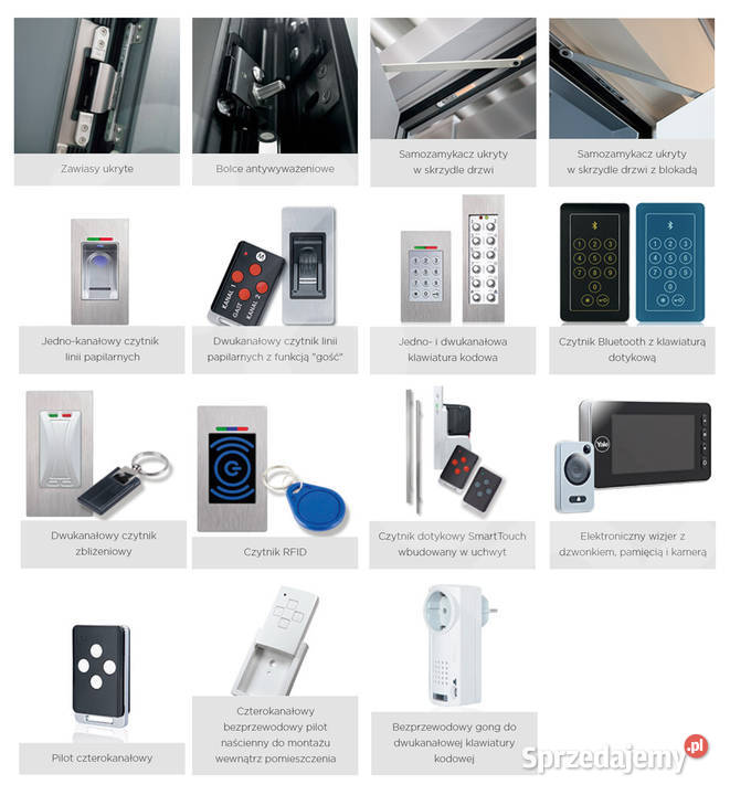 Drzwi aluminiowe ciepłe Wiśniowski CREO inny materiał Straszyn sprzedam