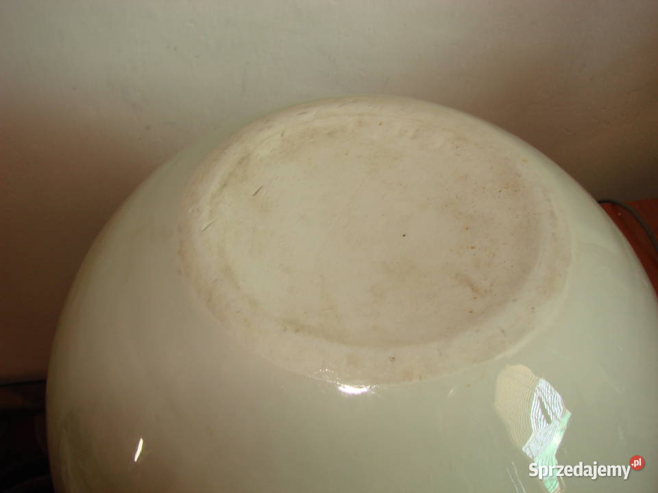 Chodzież ciężka porcelanowa misa moździerza PRL Pruszcz Gdański sprzedam