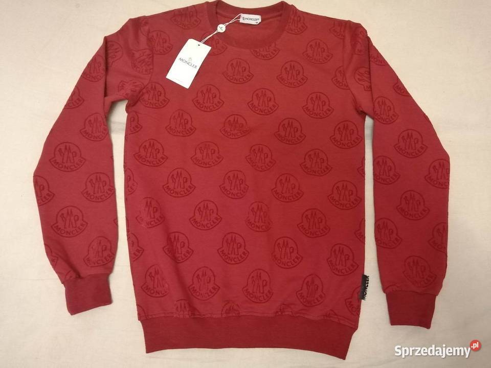NOWA męska bluza Moncler bluzka pp M śliczna Pozostałe pomorskie Gdynia