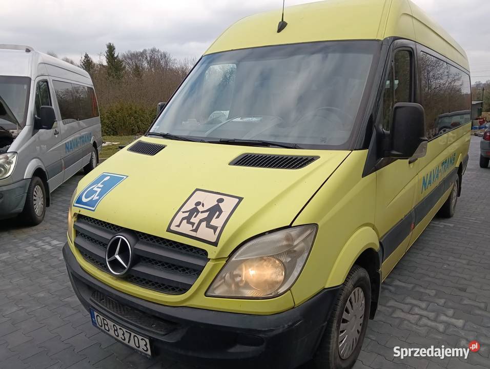 Mercedes Sprinter niepełnosprawnych WINDA nieuszkodzony Brzeg